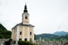 Franc Jelovšek: freske v Srednji vasi pri Bohinju